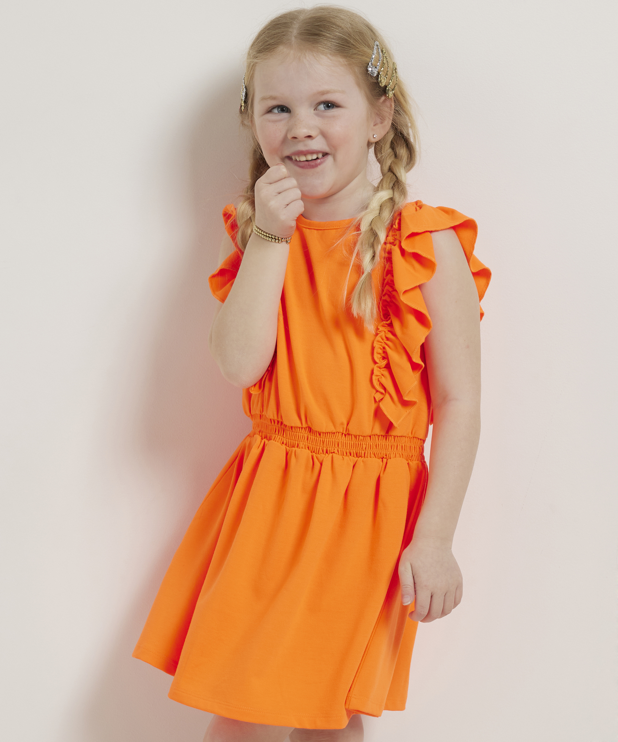 jurkje met gesmockte taille