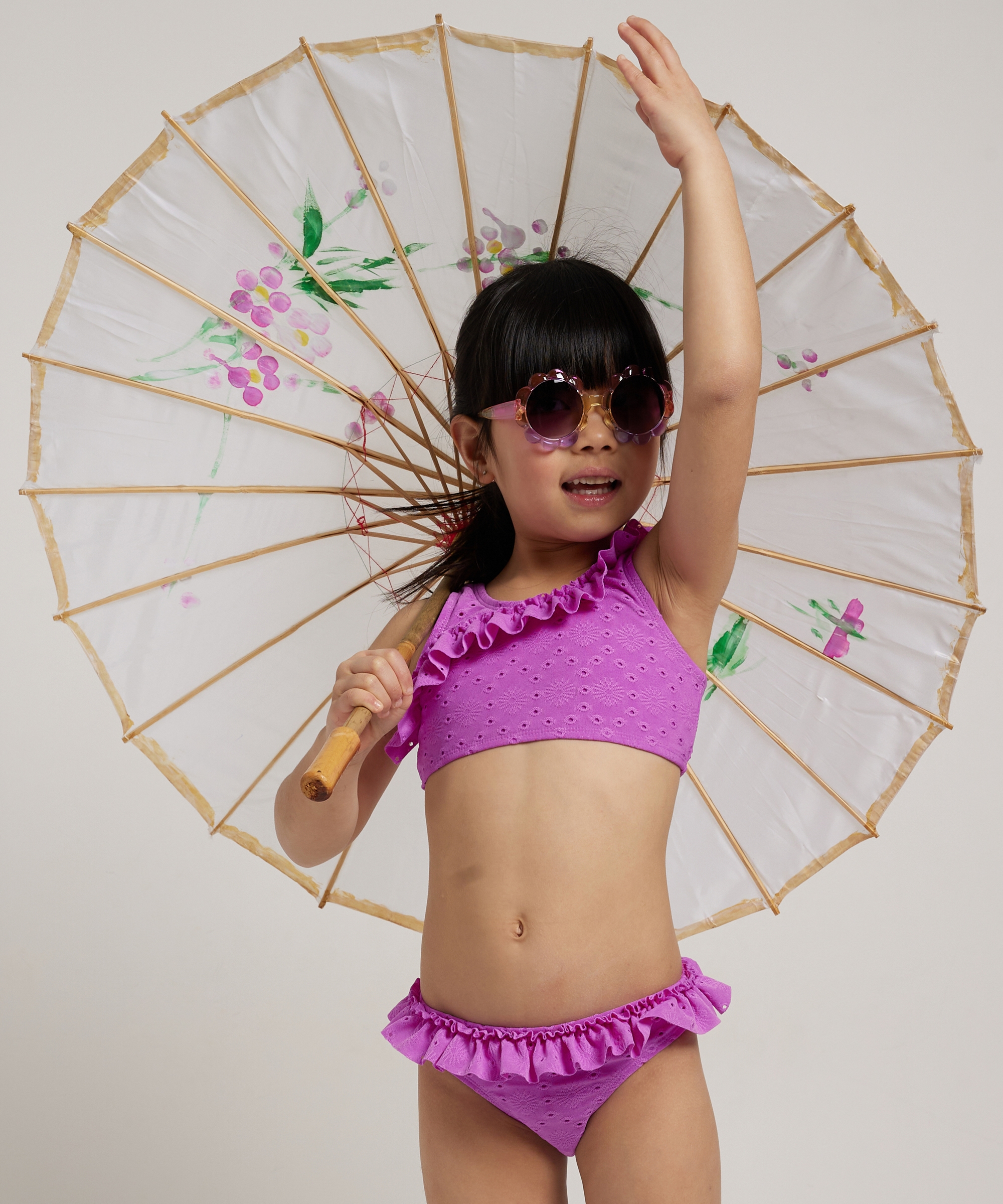 bikini set met ruches