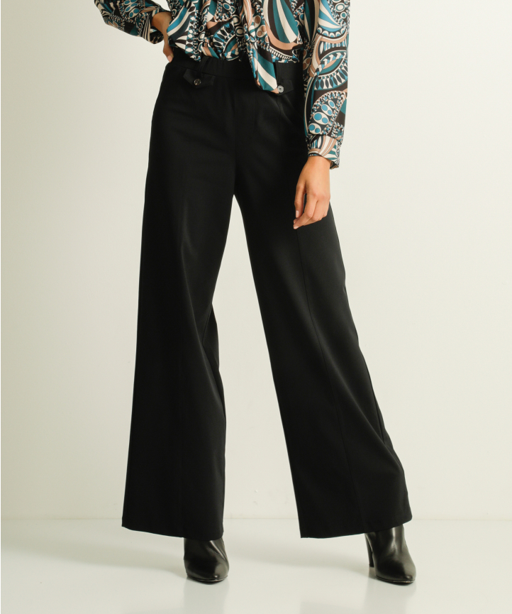 Broek met wijde pijpen