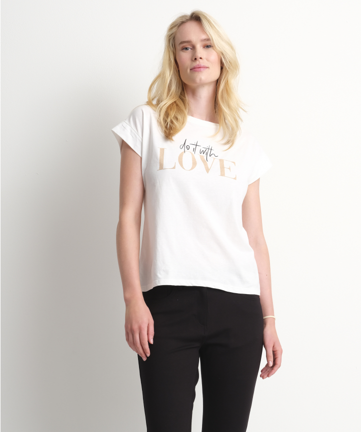 T shirt met goud