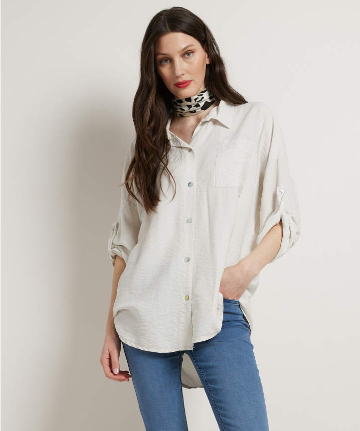 Viscose blouse heren best sale