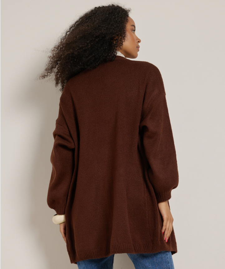 Dames vest comfortabel stijlvol stiksel lange mouwen gestreept patchwork trui vrouwelijk casual lang vest herfst winter tops kopen vanaf een prijs van 17
