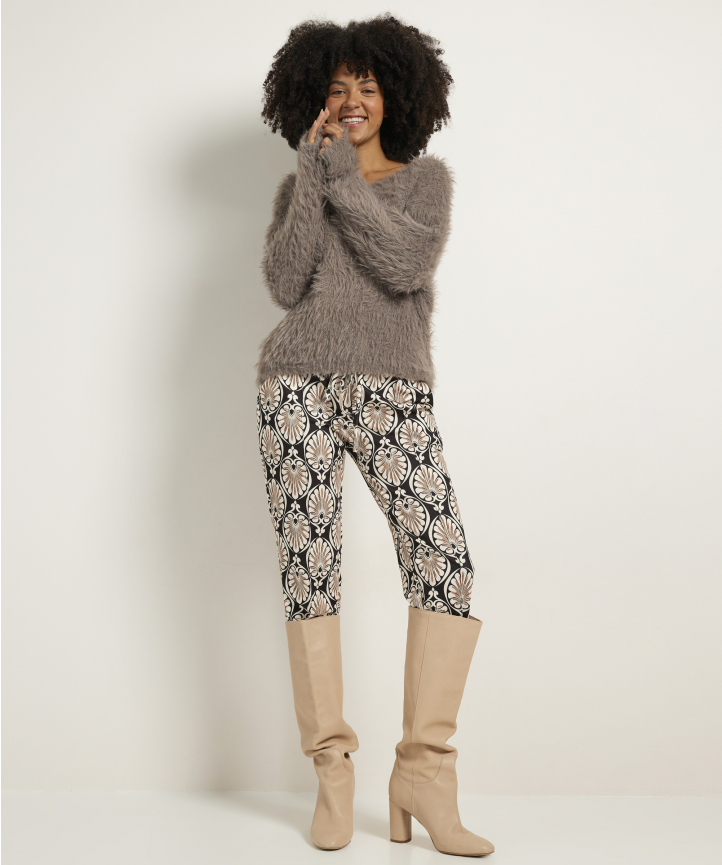 Trui Voor Vrouwen,Dames Gebreide Trui Lange Mouw Pullover