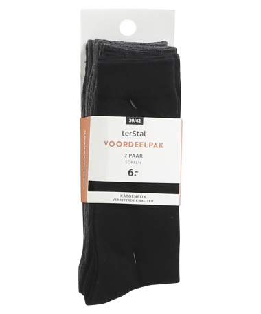 7-pack sokken uni