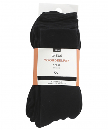 7-pack sokken uni