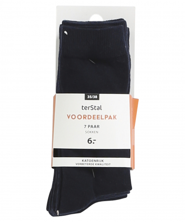 7-pack sokken uni