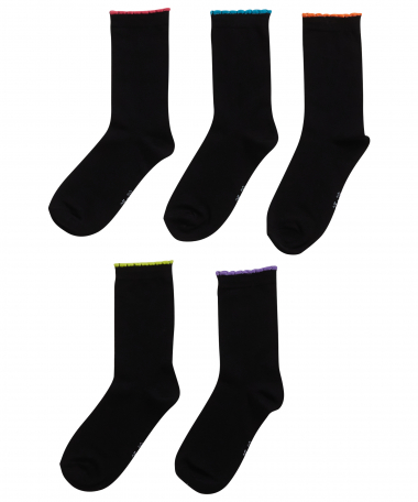5-pack sokken dessin