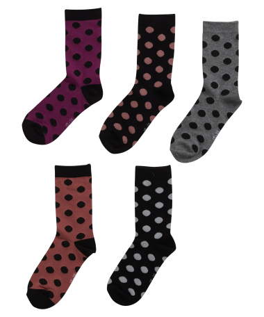 5-pack sokken dessin