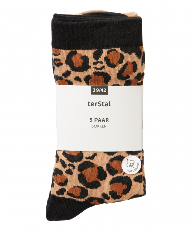 5-pack sokken dessin