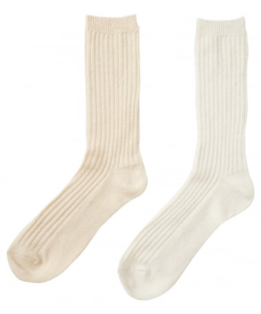 2-pack rib sokken