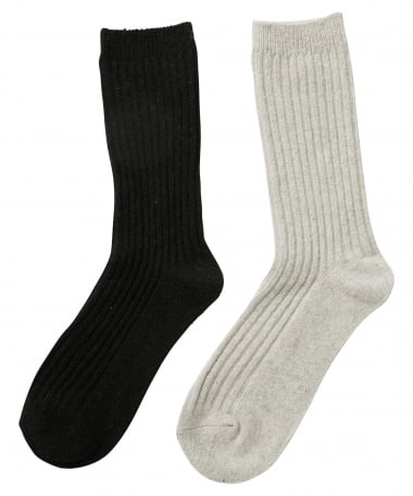 2-pack rib sokken