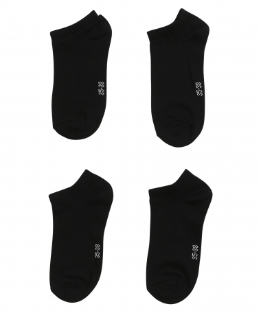 4-pack sneakersokken uni