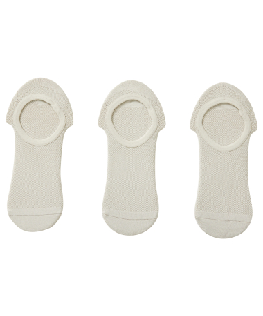 3-pack footies mesh