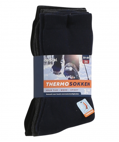 3-pack thermo sokken