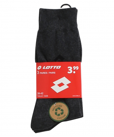 3-pack sokken lotto comfort