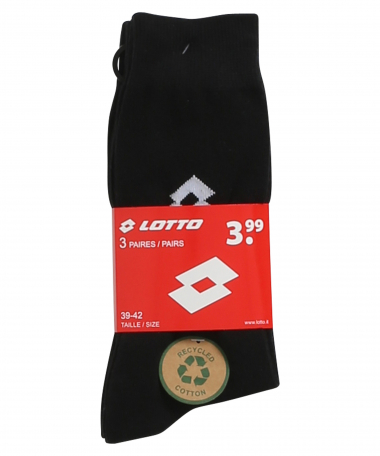 3-pack sokken lotto comfort