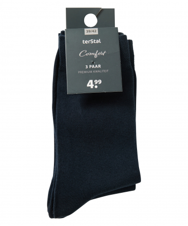 3-pack sokken comfort