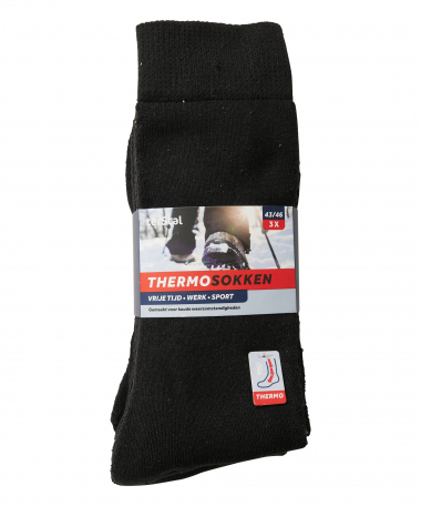 3-pack thermosokken
