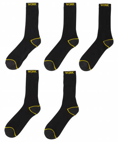 5-pack werksokken