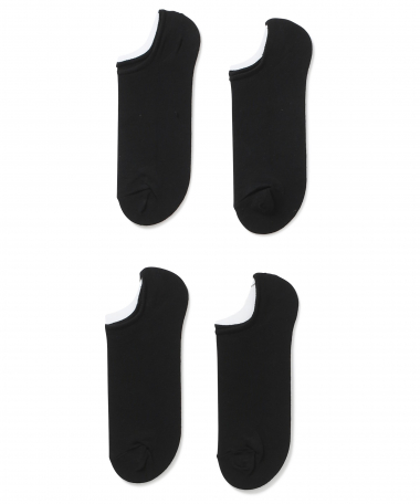 4-pack sneakersokken no-show