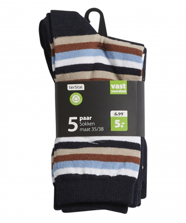 5-pack sokken