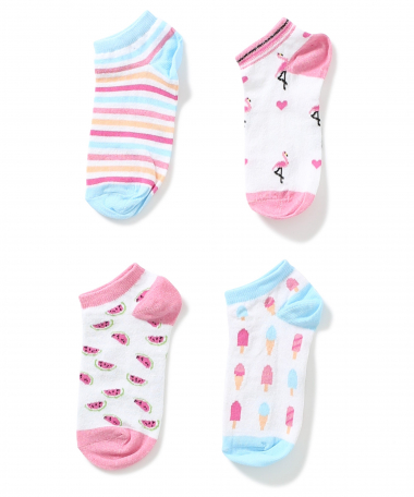 4-pack sneakersokken