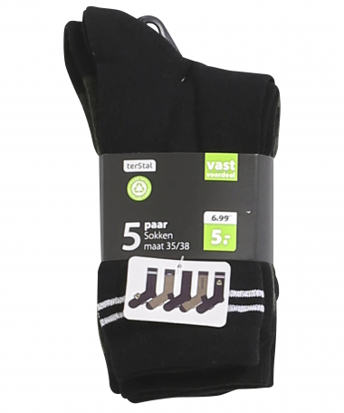5-pack sokken