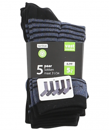5-pack sokken