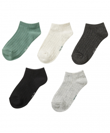 5-pack enkelsokken