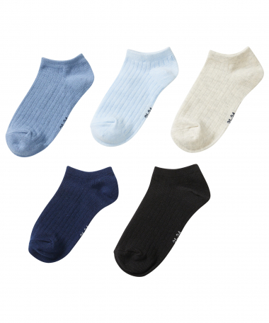 5-pack enkelsokken