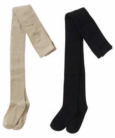 2-pack maillot uni rib