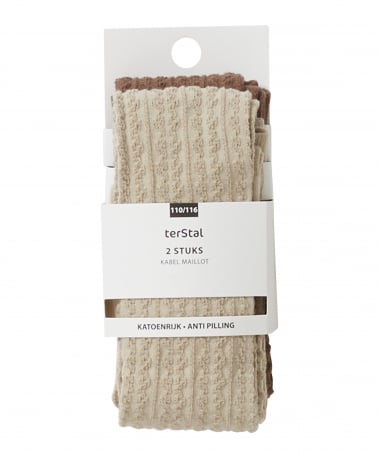 2-pack maillot uni kabel