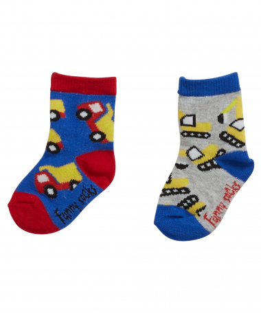 2-pack funny baby sokken