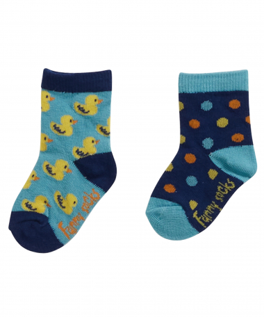 2-pack funny baby sokken