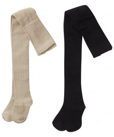 2-pack maillot uni rib