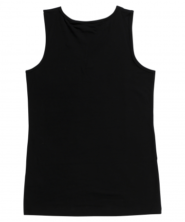 singlet v-hals kant