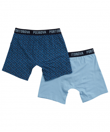 2-pack boxershort uni+print