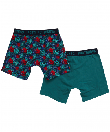 2-pack boxershort uni+print