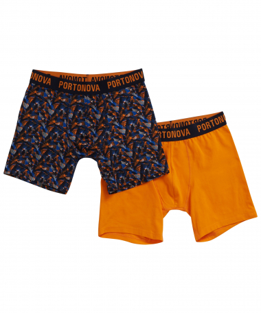 2-pack boxershort uni+print