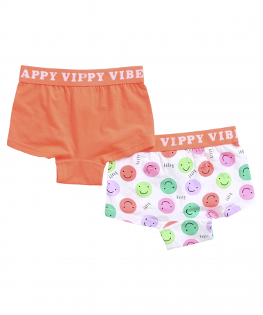 2-pack boxershorts smiley