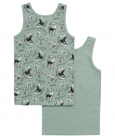 2-pack singlet dino