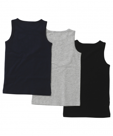 3-pack singlet uni