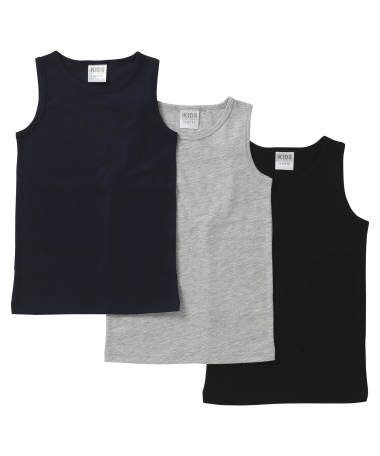 3-pack singlet uni