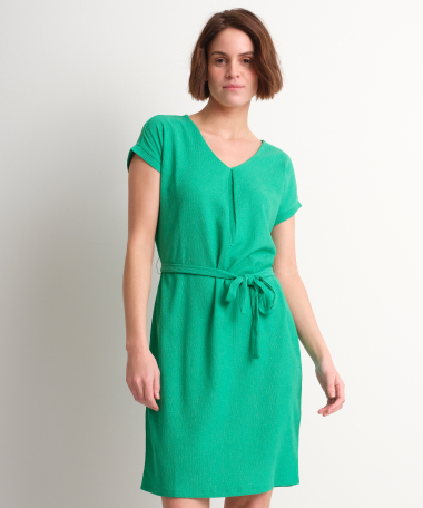 uni jurk crepe