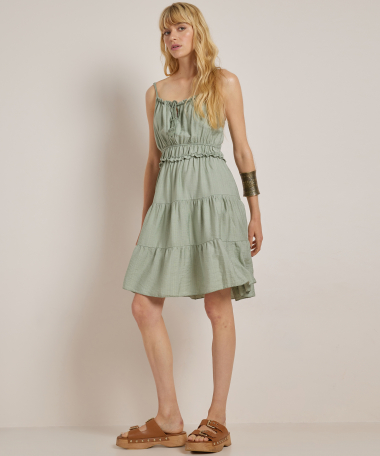 halter jurk kort