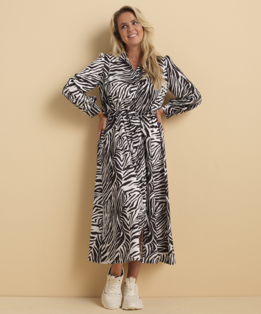 Lange blousejurk
