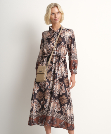 Blousejurk met barokke print