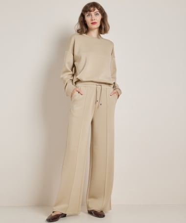 wide fit broek extra zacht