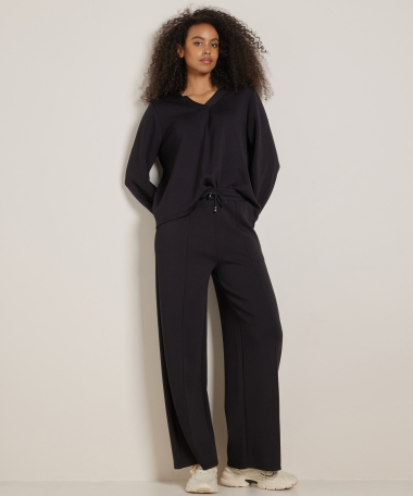 wide fit broek scuba naad