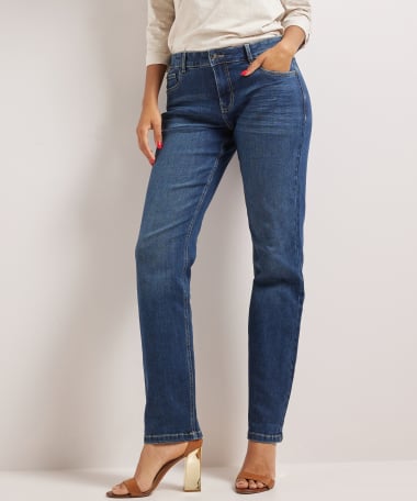 regular fit stretch jeans - mia